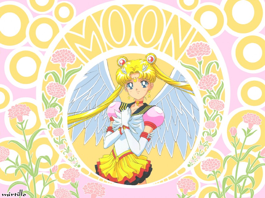 tsukino usagi, sailor moon, and eternal sailor moon (bishoujo senshi sailor moon and 1 more) drawn by tamegai_katsumi