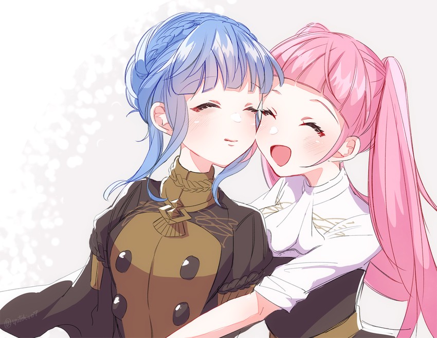 hilda valentine goneril and marianne von edmund (fire emblem and 1 more) drawn by yutohiroya