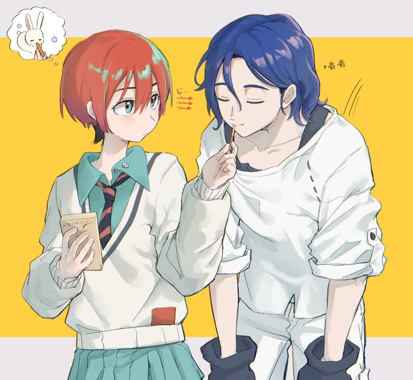 amate yuzuriha and shuji ito (gundam and 1 more) drawn by re_panlover