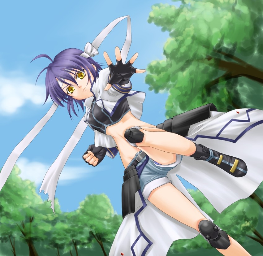 subaru nakajima (lyrical nanoha and 1 more) drawn by tadokoro_teppei