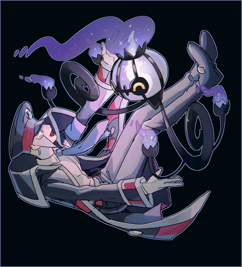 ingo and chandelure (pokemon and 1 more) drawn by akamtvahosi
