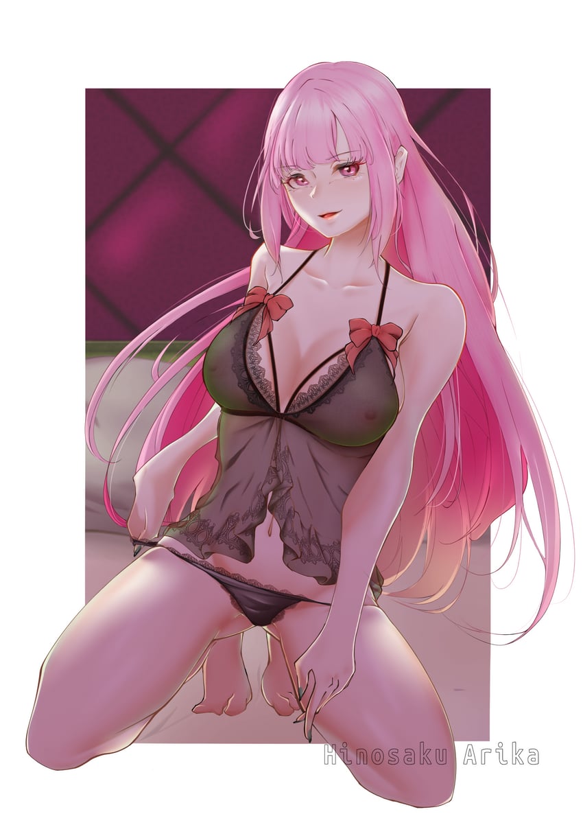 mori calliope (hololive and 1 more) drawn by hilda_dh