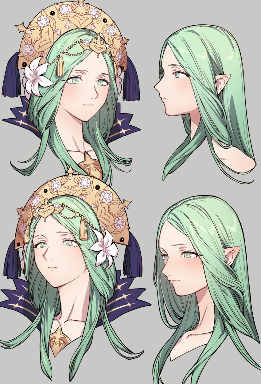 rhea (fire emblem and 1 more) drawn by ikarin