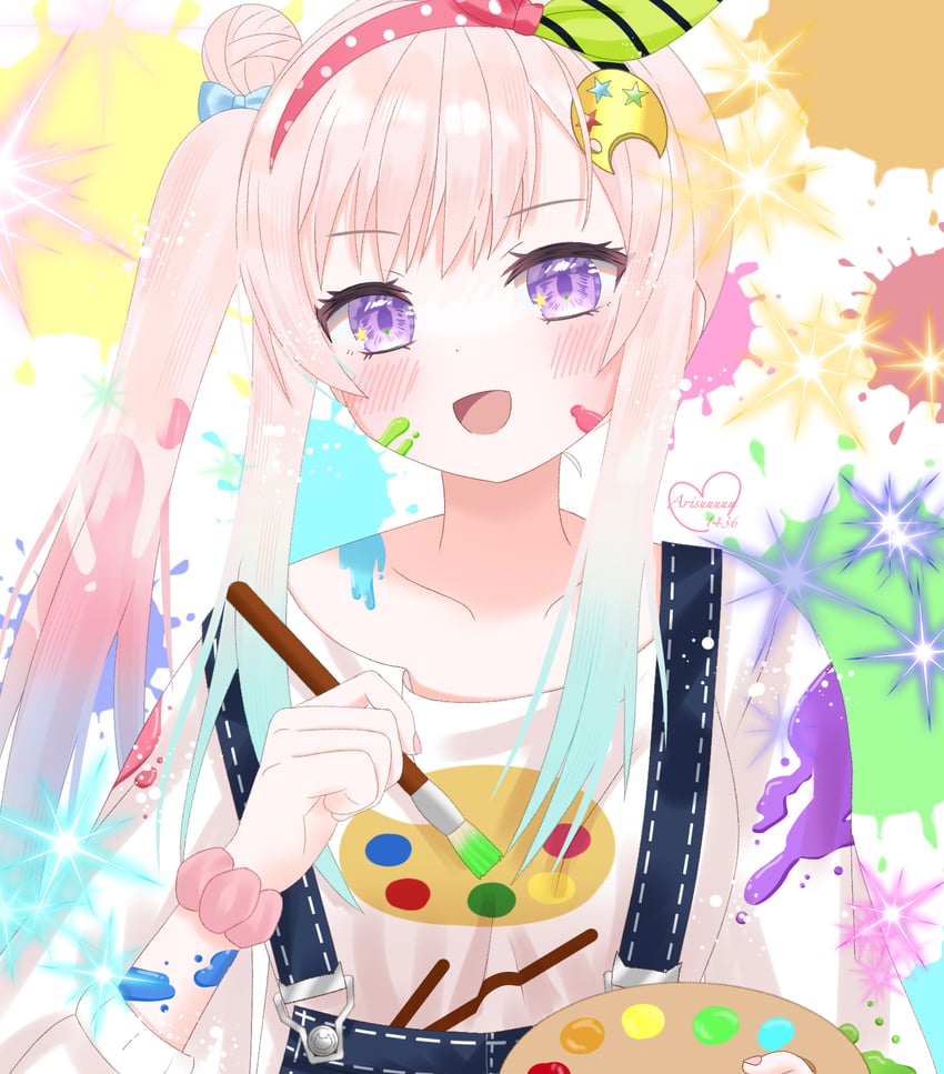airani iofifteen (hololive and 1 more) drawn by arisuuuuu.1436