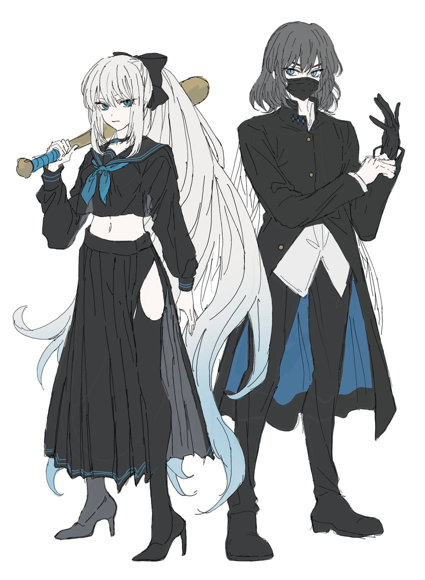 morgan le fay and oberon (fate and 1 more) drawn by yurumawari