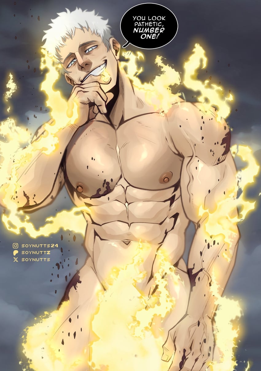 all for one (boku no hero academia) drawn by soynutts