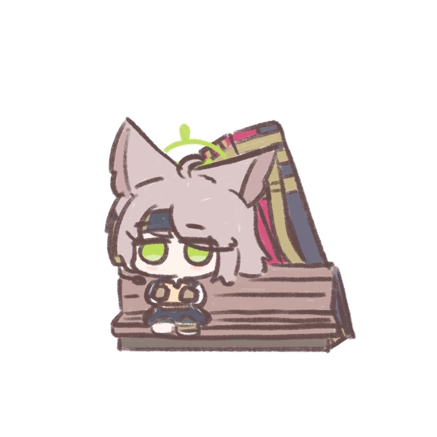 otogi (blue archive) drawn by bluemaka