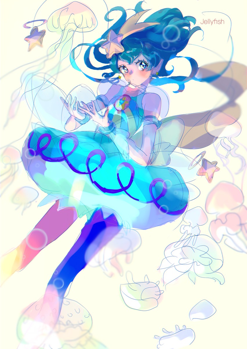 hagoromo lala and cure milky (precure and 1 more) drawn by seika_(yuimarutoka0219)