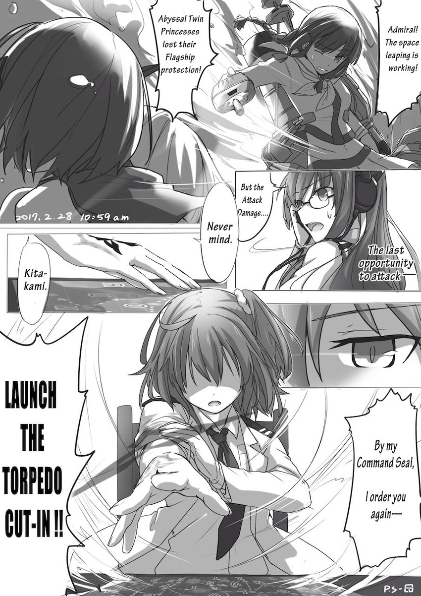 fujimaru ritsuka, ooyodo, kitakami, and taihou (kantai collection and 2 more) drawn by pin.s