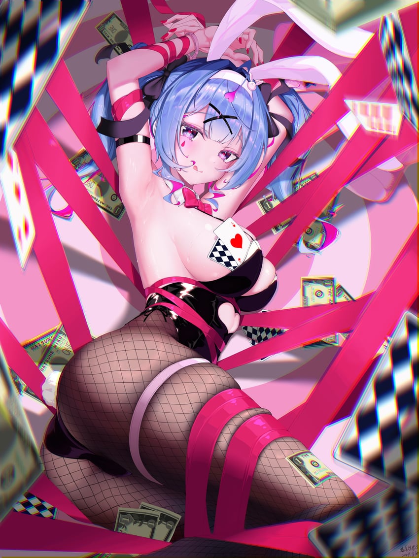 hatsune miku (vocaloid and 1 more) drawn by yu_tsujihara_y3