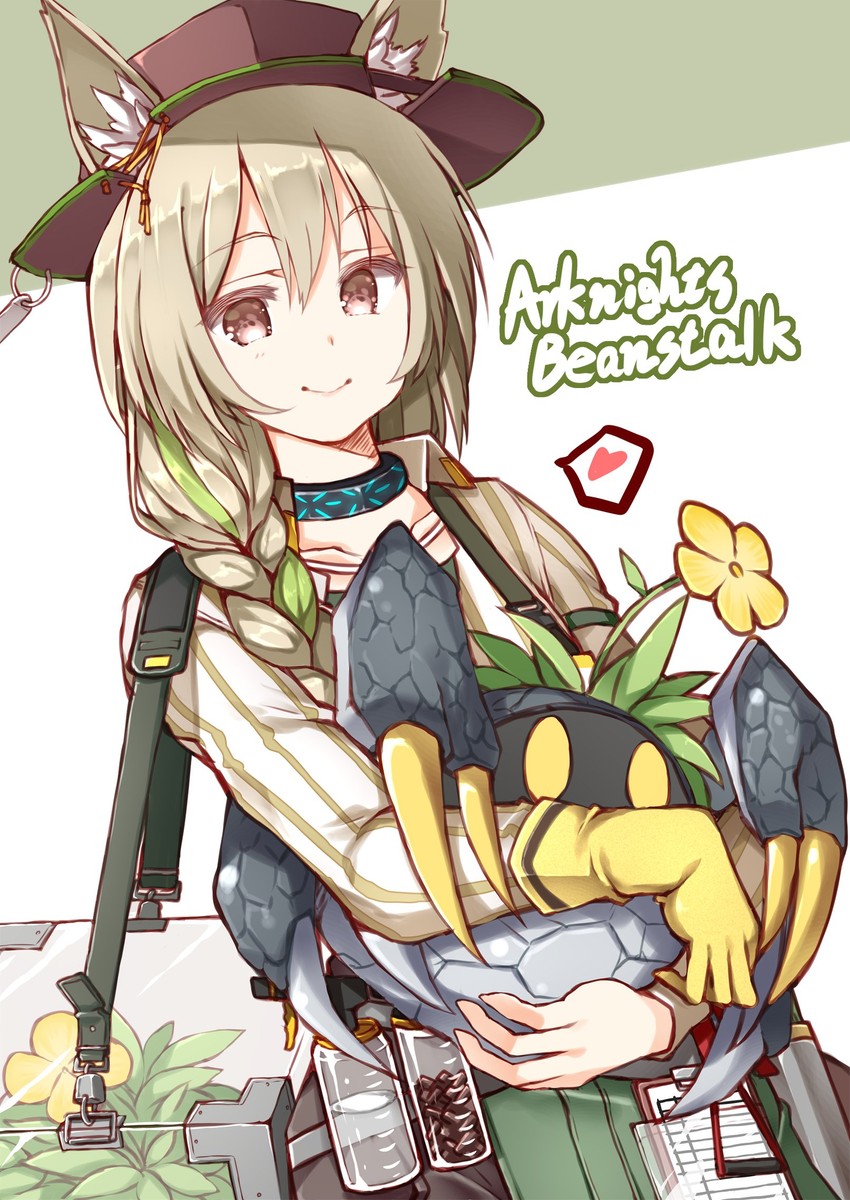 beanstalk and domesticated metal crab (arknights) drawn by hasumi_takashi