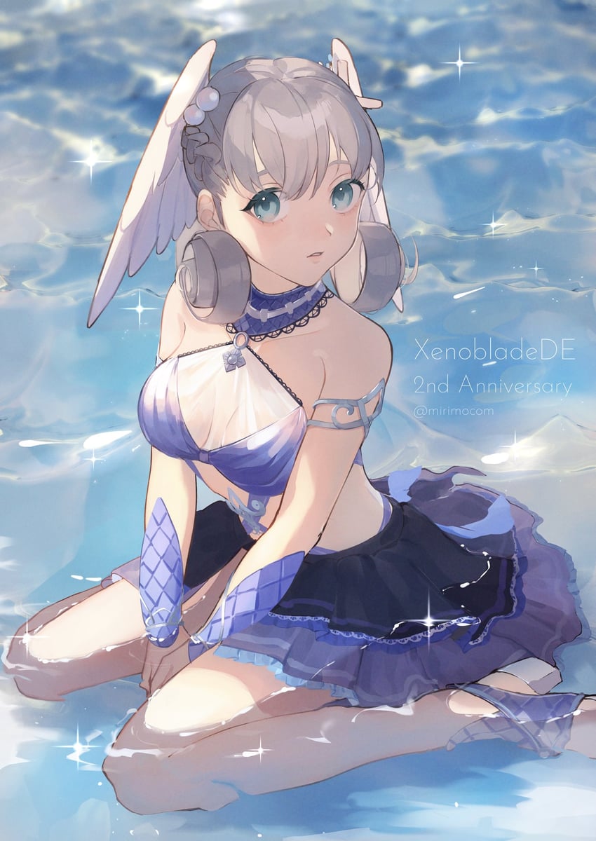 melia antiqua (xenoblade chronicles and 2 more) drawn by comumo