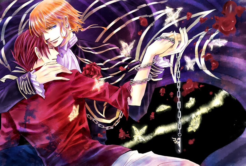 beatrice and ushiromiya battler (umineko no naku koro ni) drawn by kaoru