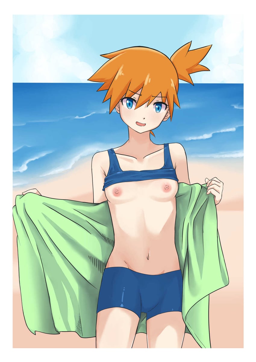 misty (pokemon and 1 more) drawn by blendinglight