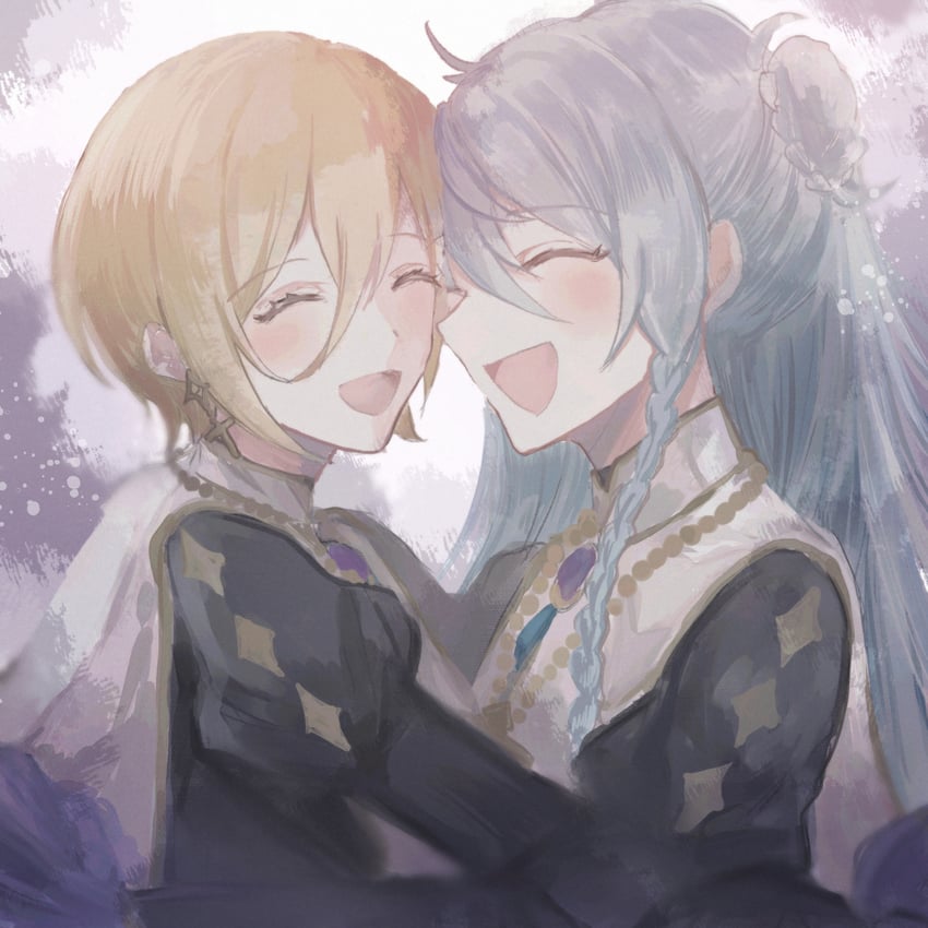 tenshouin eichi and hibiki wataru (ensemble stars!) drawn by ntec231