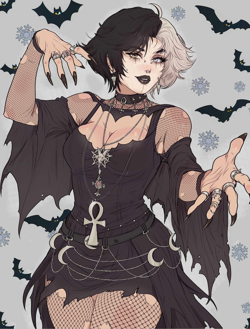 luna snow (marvel and 1 more) drawn by yoracrab