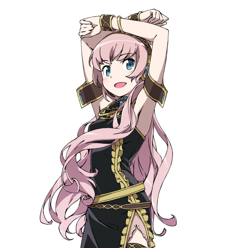 megurine luka (vocaloid and 1 more) drawn by kanzaki_hiro