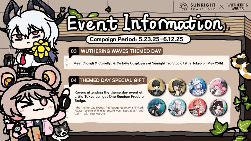 rover, zani, changli, female rover, male rover, and 4 more (wuthering waves) drawn by seseren