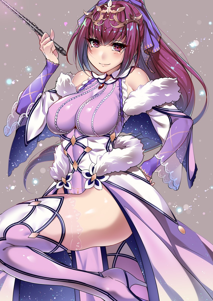 scathach and scathach skadi (fate and 1 more) drawn by gensui_(auoua)