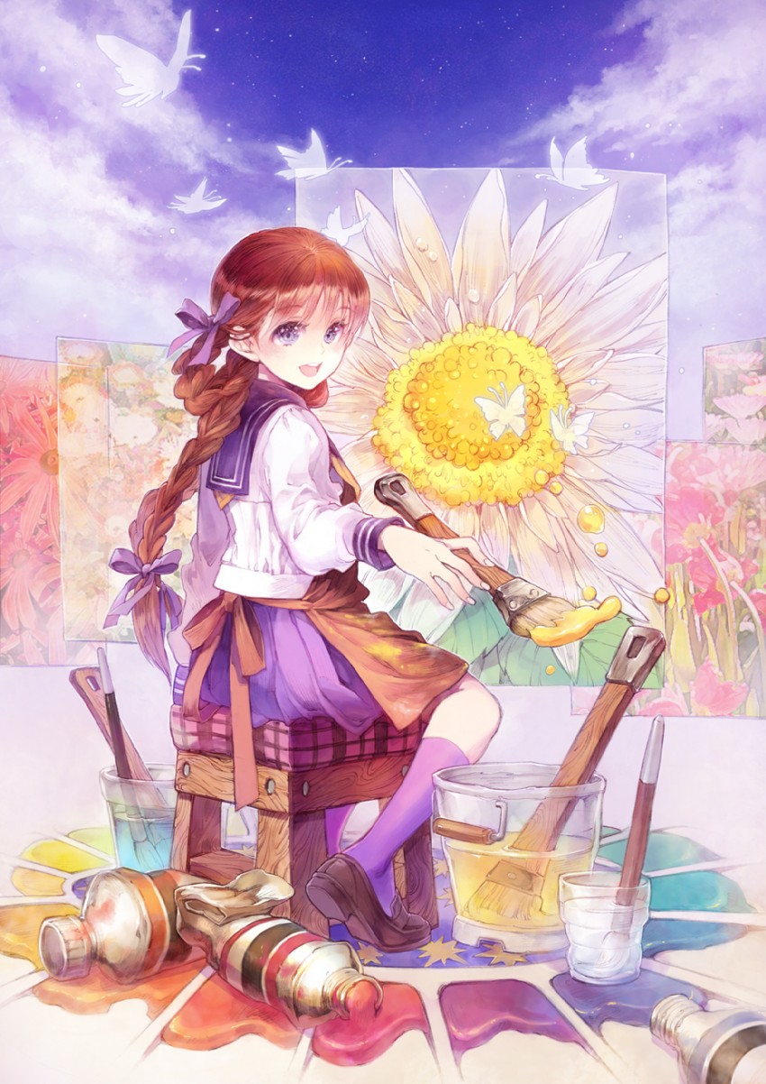 original and 1 more drawn by hakou_(barasensou)
