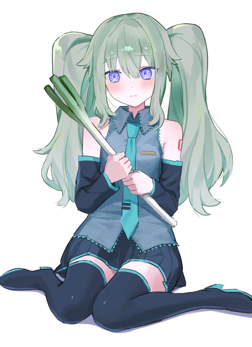 hatsune miku and kusanagi nene (vocaloid and 1 more) drawn by mishio_(misio_40)