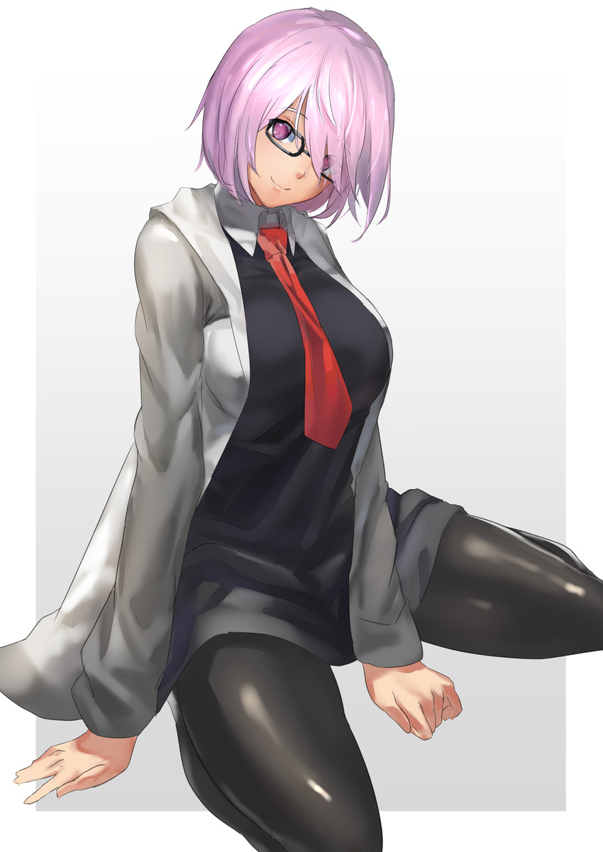 mash kyrielight (fate and 1 more) drawn by three_k_(spiritus_no_honoo)