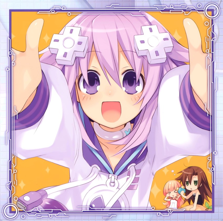 neptune, if, and compa (neptune and 1 more) drawn by tsunako