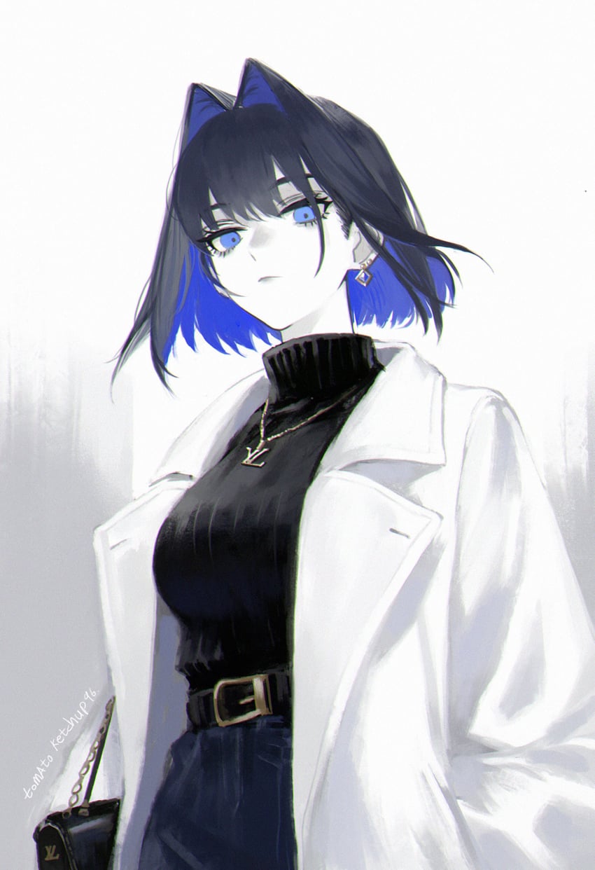 ouro kronii (hololive and 1 more) drawn by tomatoketchup96