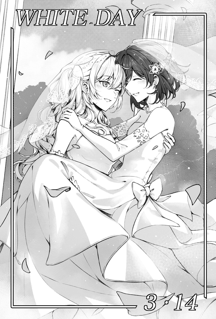 claire francois and rae taylor (watashi no oshi wa akuyaku reijou) drawn by xufi2468