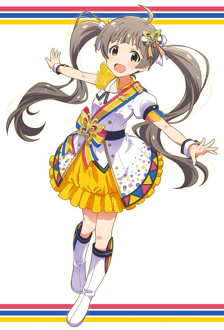 hakozaki serika (idolmaster and 2 more) drawn by goma_konbu