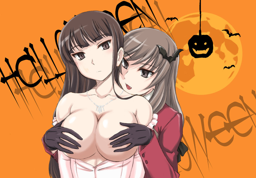 nishizumi shiho and shimada chiyo (girls und panzer) drawn by wan'yan_aguda