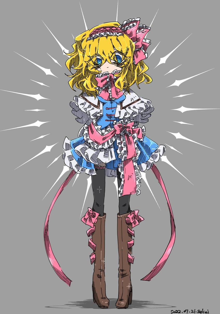 alice margatroid (touhou) drawn by sekai_yusuke