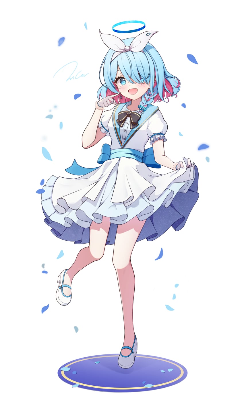 arona (blue archive) drawn by gyeou_lee