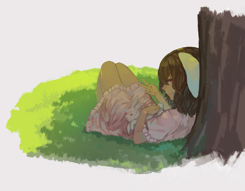 inaba tewi (touhou) drawn by mister_rhino_(wangzisama1001)