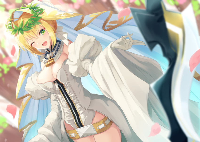 nero claudius (fate and 2 more) drawn by igayan
