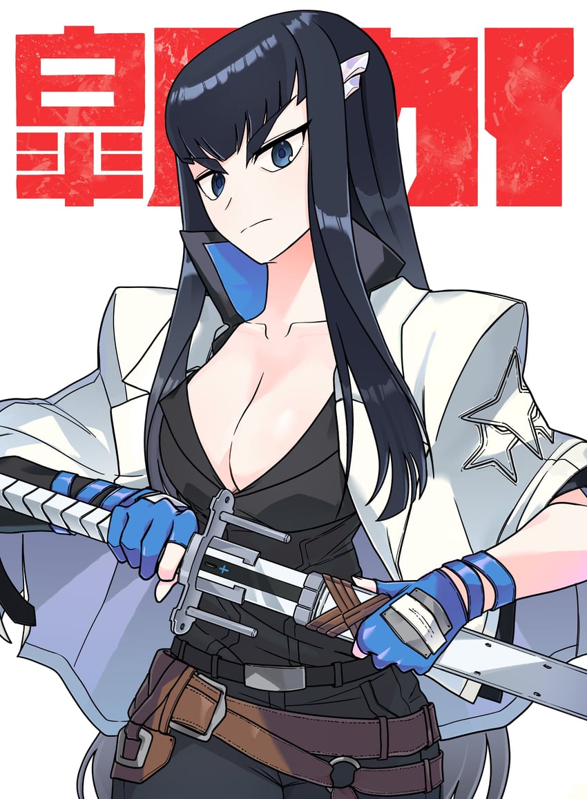 kiryuuin satsuki and ky kiske (guilty gear and 2 more) drawn by yuateheng