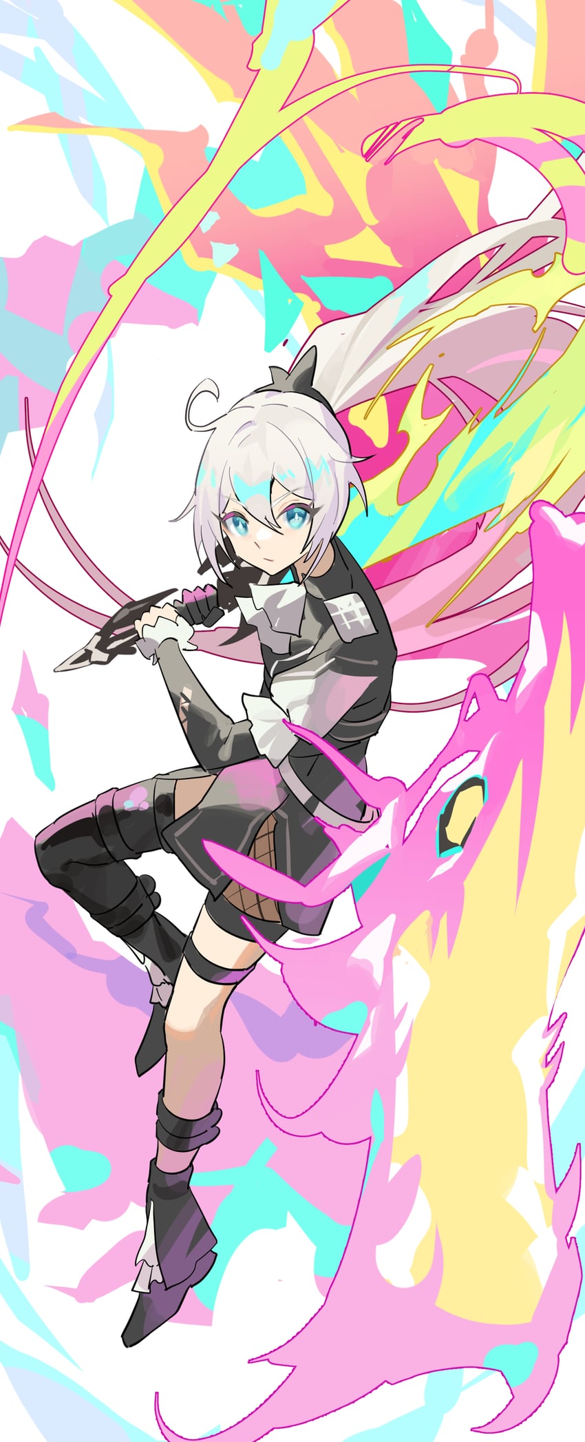 kiana kaslana (honkai and 2 more) drawn by xinliu_asato