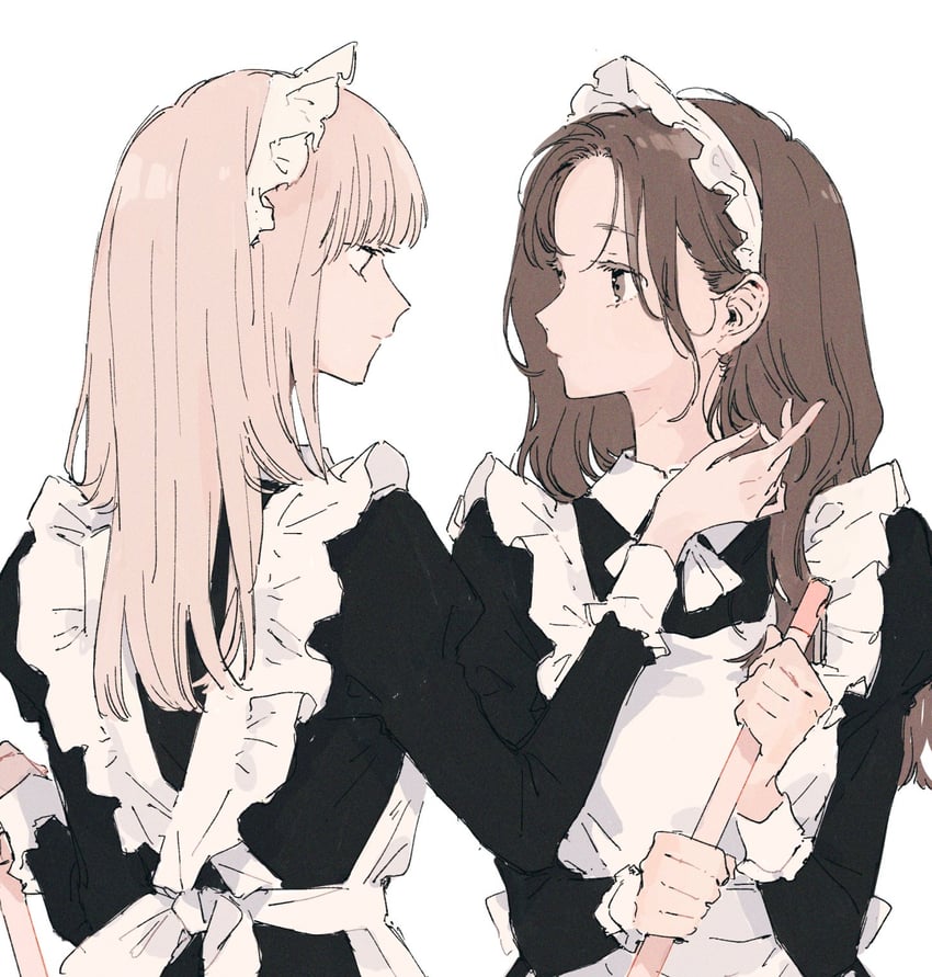 kousaka fuyuki and kurokawa kisaki (kono koi wo hoshi ni wa negawanai) drawn by kakmxxxny06