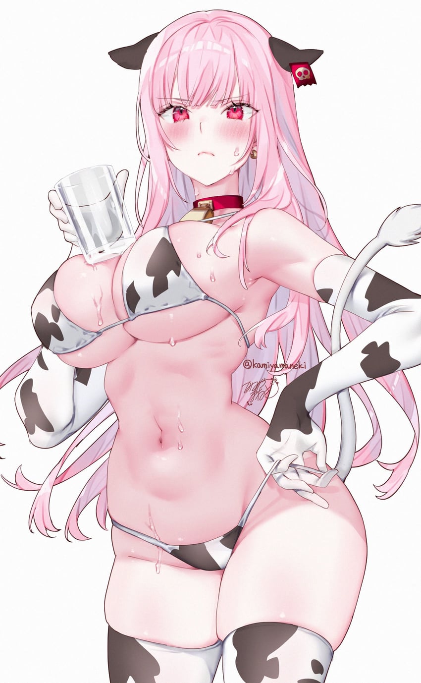 mori calliope (hololive and 1 more) drawn by kamiya_maneki