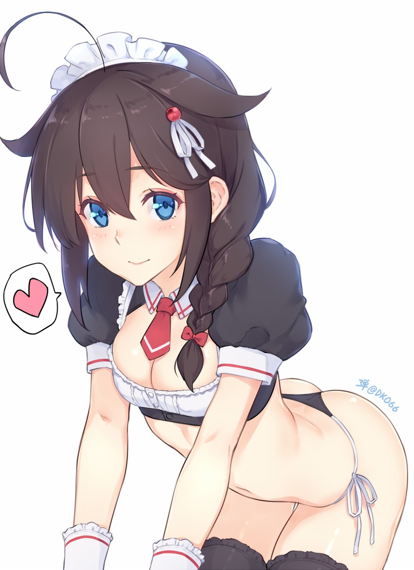 shigure and shigure kai ni (kantai collection) drawn by dan_(kumadan)