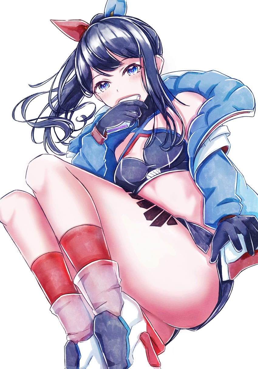 takarada rikka (gridman universe and 1 more) drawn by okanda
