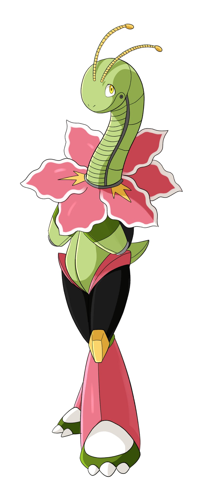meganium (pokemon and 2 more) drawn by spray_poka
