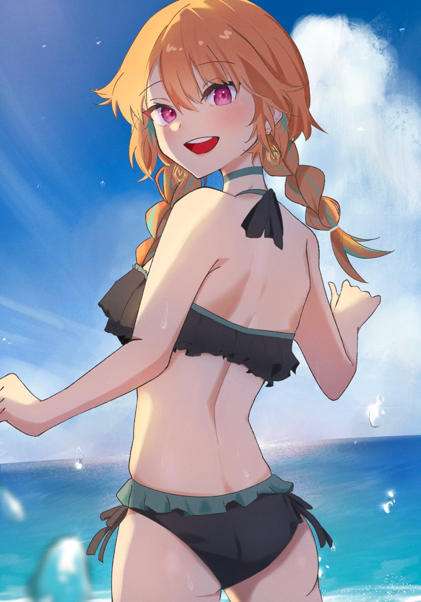 takanashi kiara (hololive and 1 more) drawn by yobi_(ybpac18)