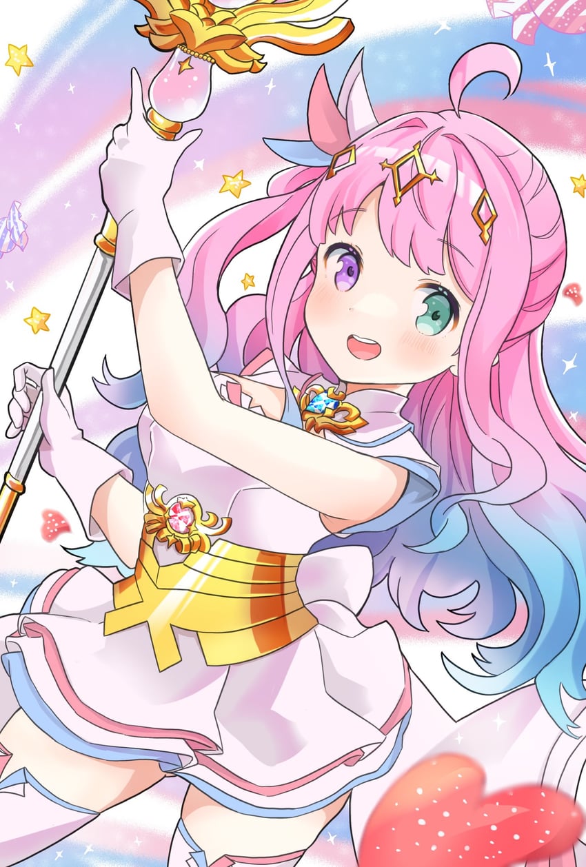 himemori luna (hololive and 1 more) drawn by siitake_hat