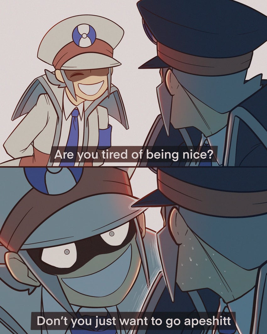 ingo and emmet (pokemon and 1 more) drawn by m-hex