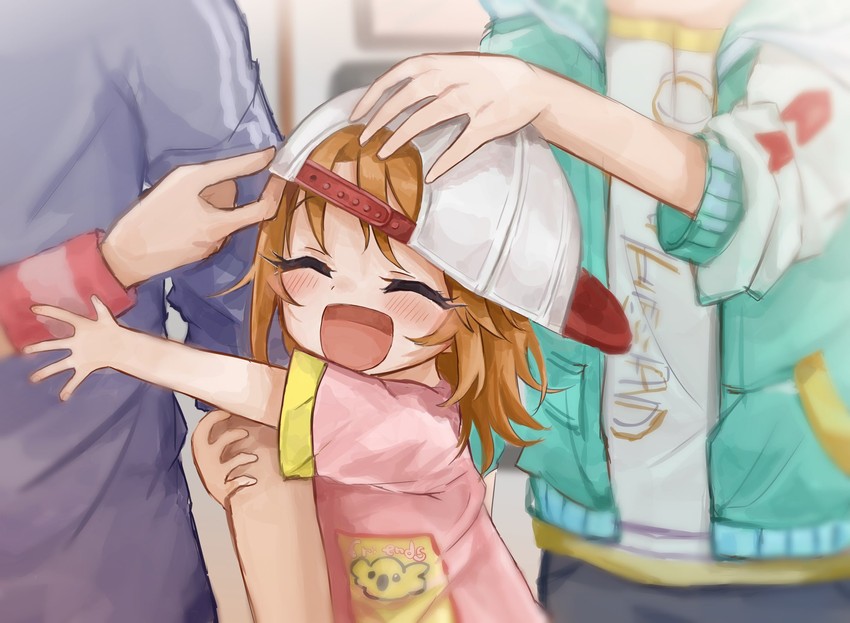 producer and yuuki haru (idolmaster and 1 more) drawn by hachiya_(silica_q_tomo)