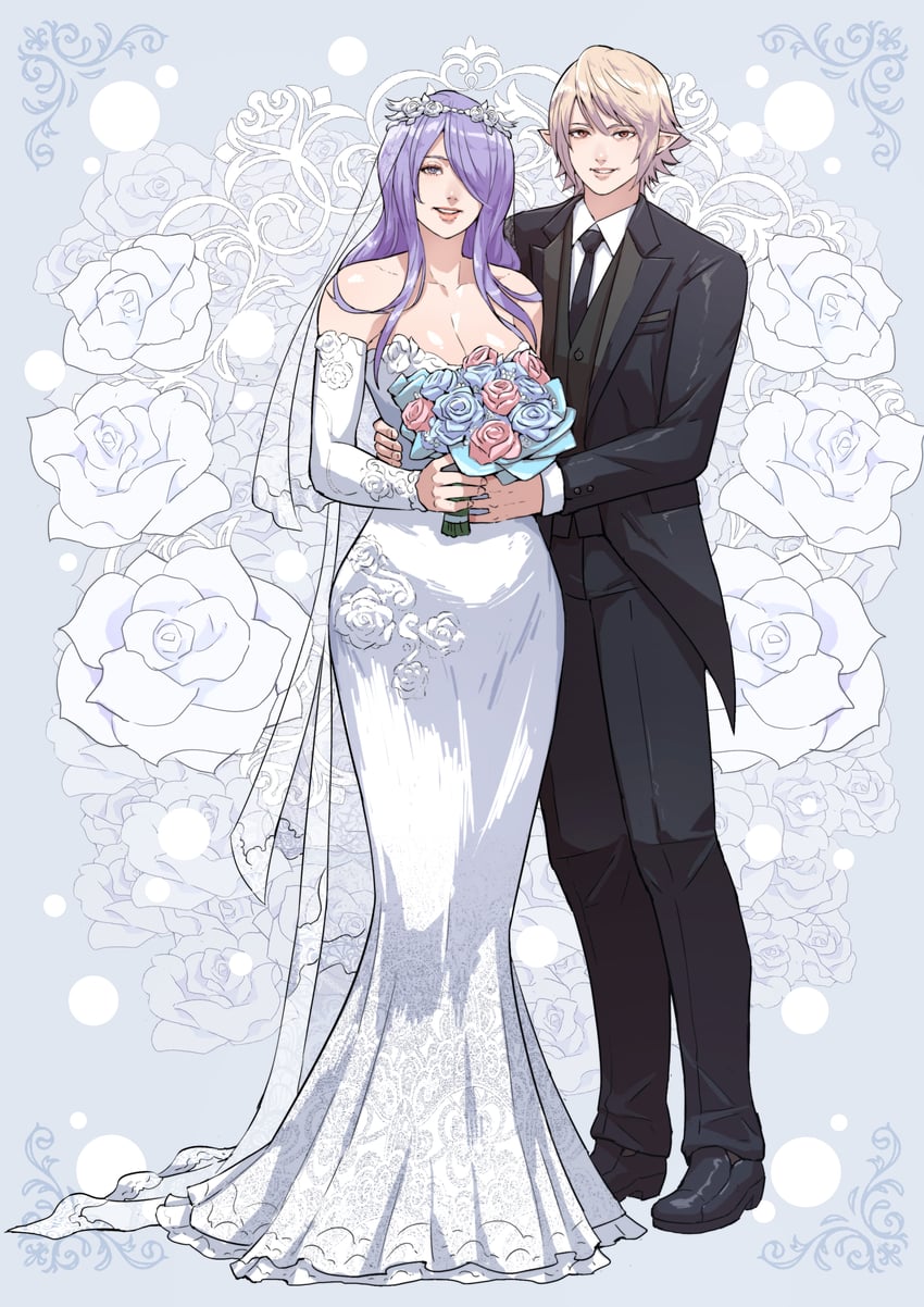 camilla and male corrin (fire emblem and 1 more) drawn by cirenk
