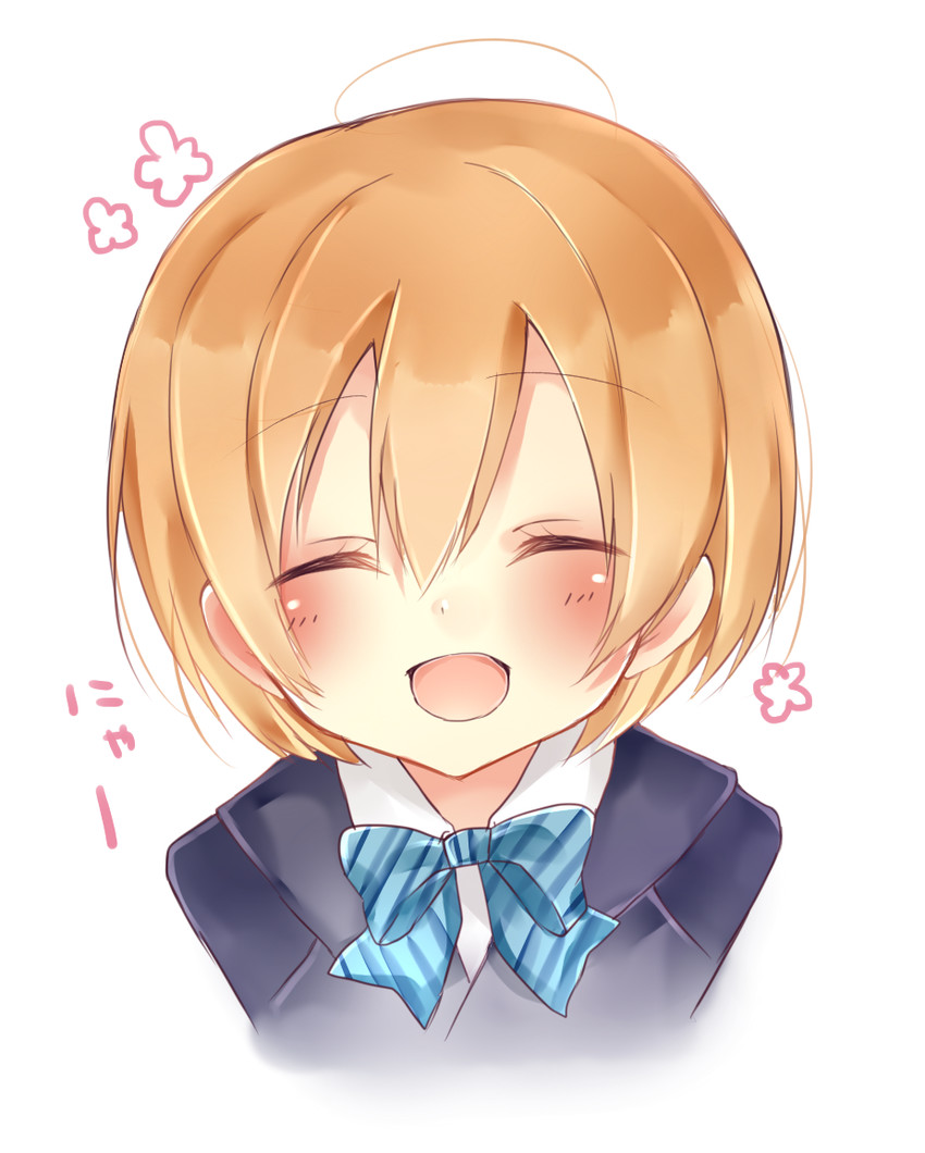 hoshizora rin (love live! and 1 more) drawn by souhi