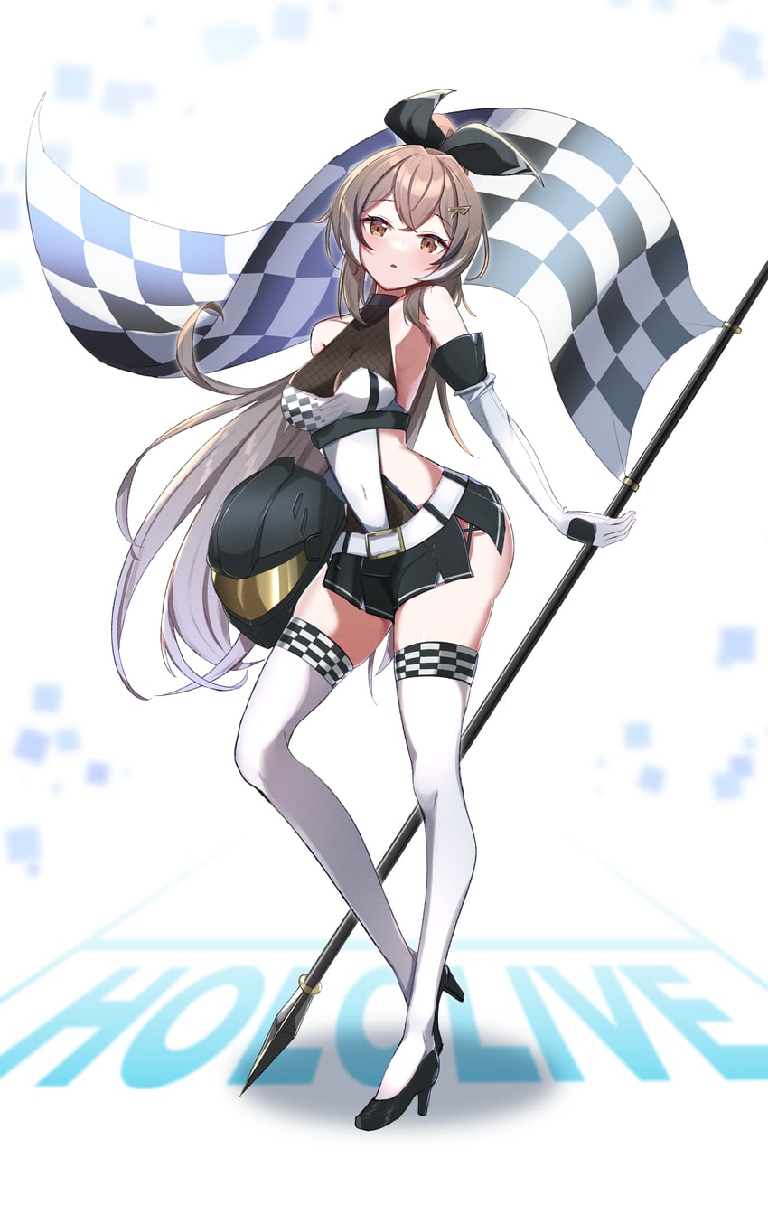 nanashi mumei (hololive and 1 more) drawn by alphaart