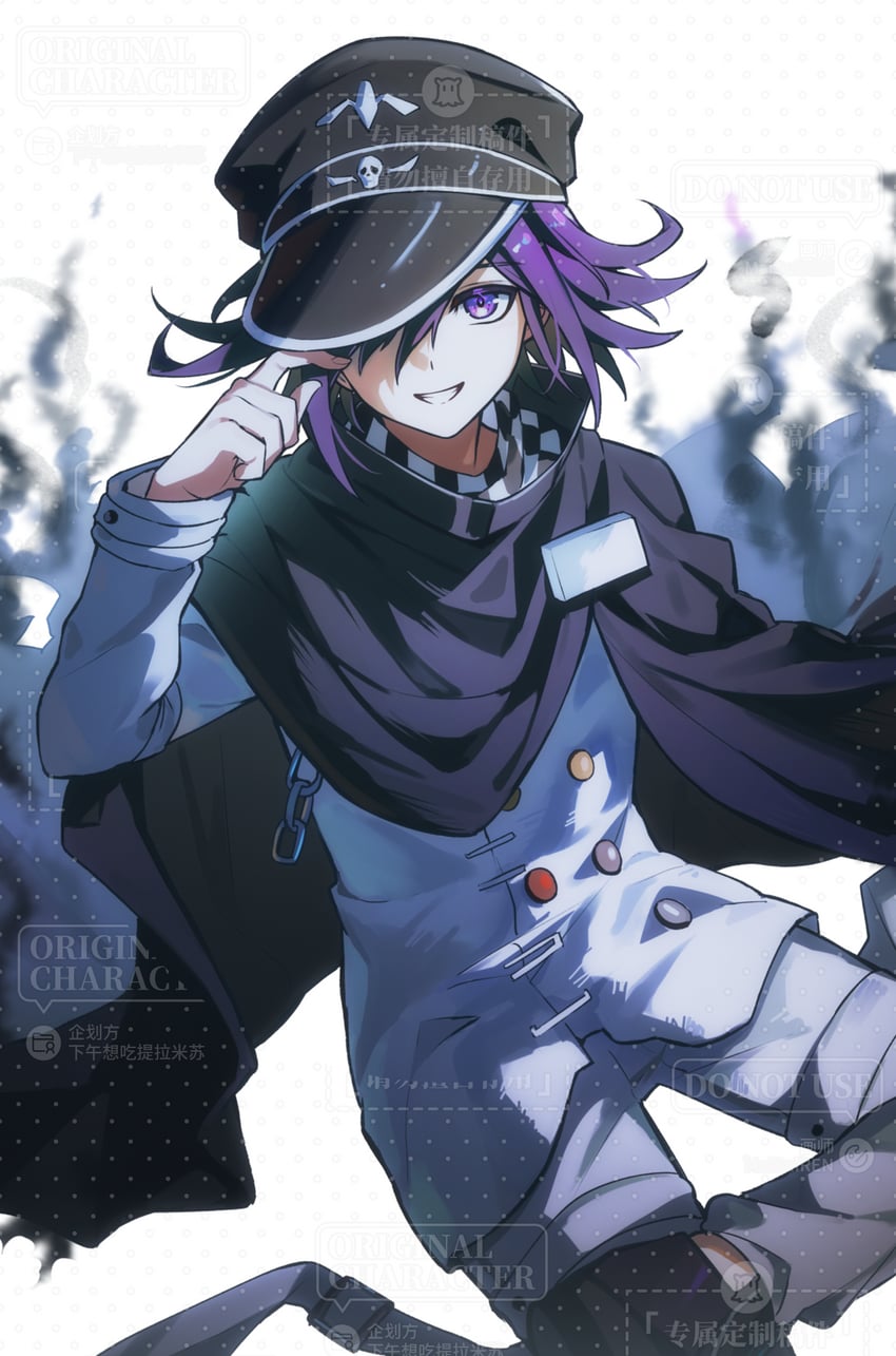oma kokichi (danganronpa and 1 more) drawn by maisuiren